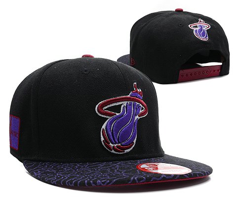 Miami Heat NBA Snapback Hat SD24